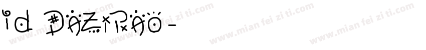 Id DaZiBao字体转换